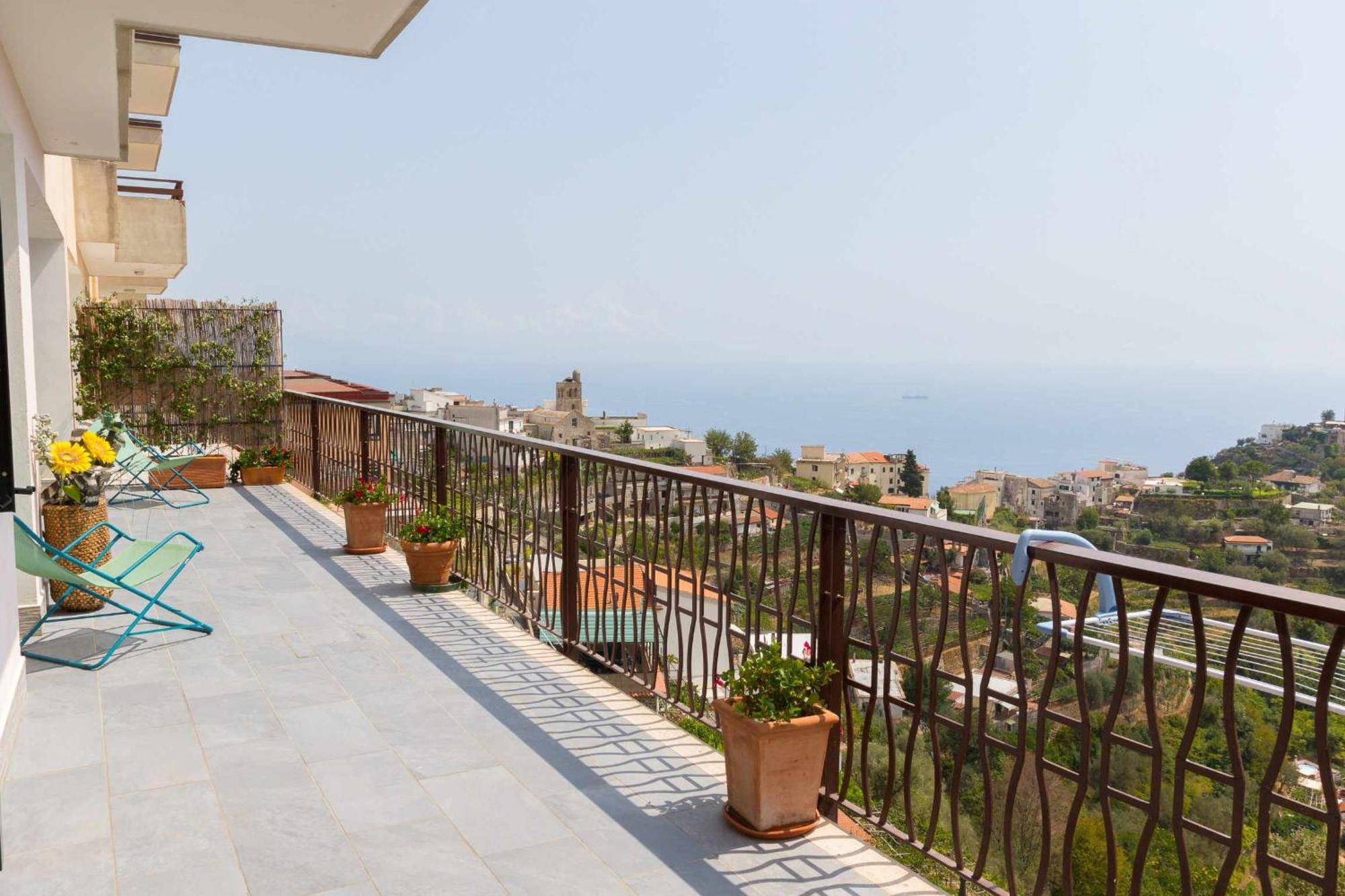 Colpo Dali Amazing View In Ravello Villa Eksteriør billede
